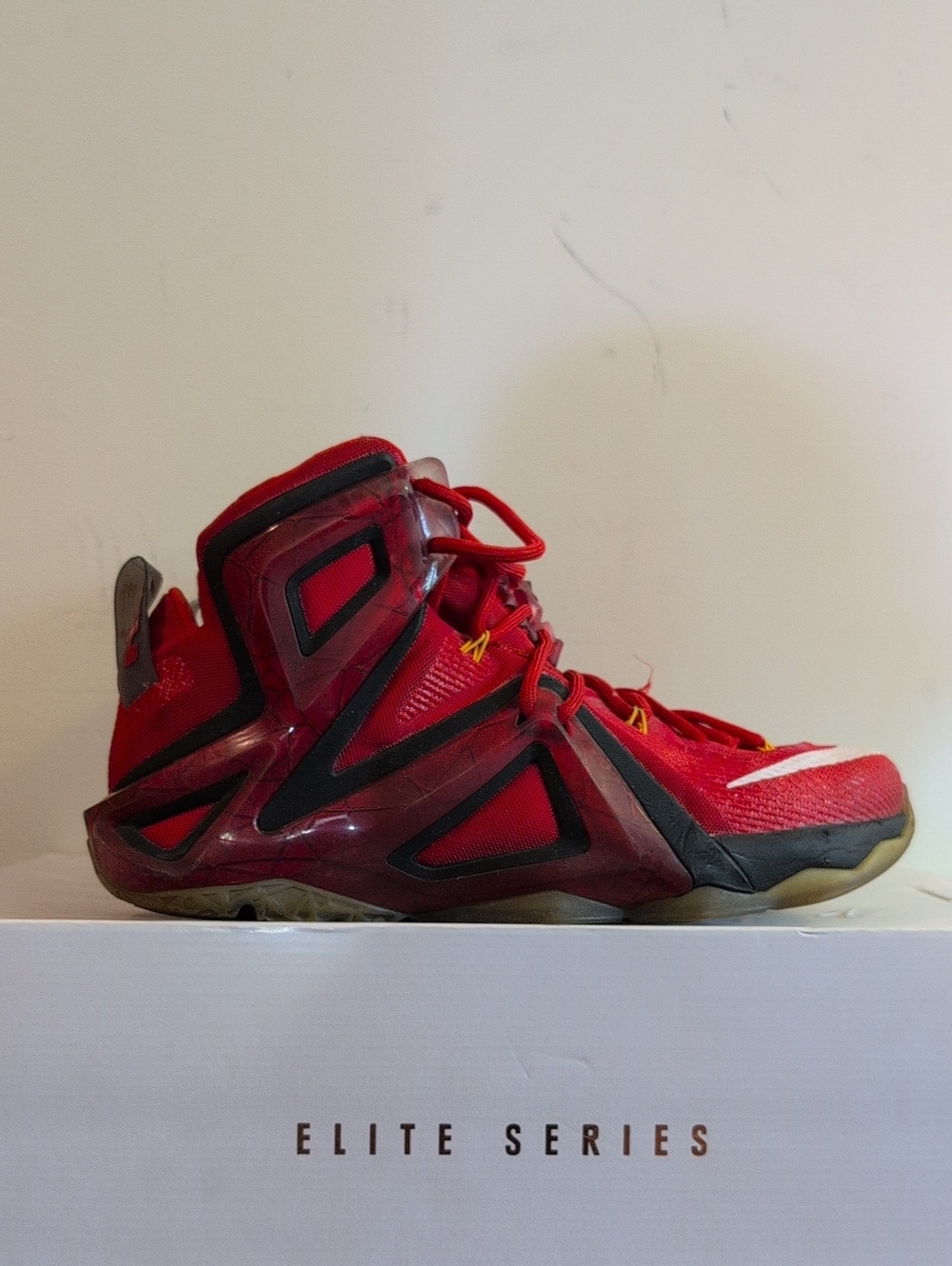Nike LeBron 12 Elite XII University Red Sz 10